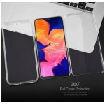 360 Degree Protection Shockproof Clear Silicone Cover For Samsung Galaxy A10/M10 Slim Fit and Sophisticated in Look